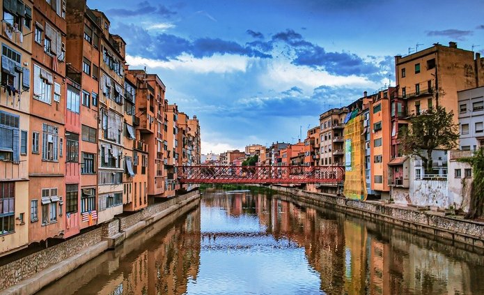 Girona, widok na rzekę