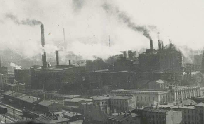 Ignacy_Płażewski,_Elektrociepłownia_przy_ul._Targowej_w_Łodzi_–_widok_panoramiczny