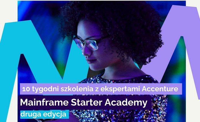 baner promujący kurs Mainframe Starter Academy - Accenture