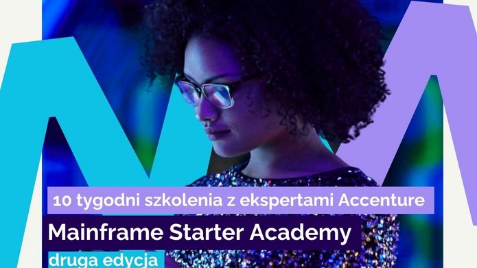 baner promujący kurs Mainframe Starter Academy - Accenture
