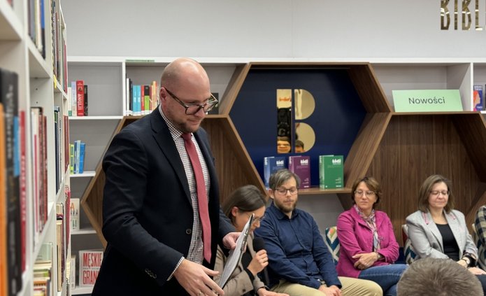 Spotkanie w Bibliotece Wolność