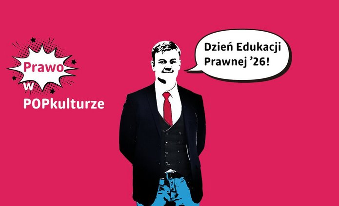 Mężczyzna w garniturze grafika w stylu komiksowym