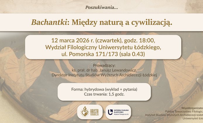 plakat z informacja o wydarzeniu