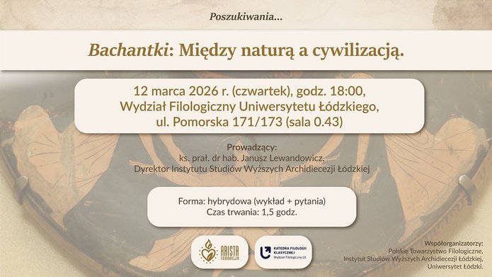 plakat z informacja o wydarzeniu