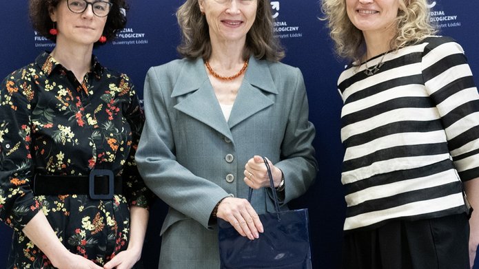 Ambasadorka Argentyny z przedstawicielami Wydziału