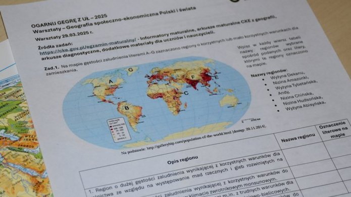 Maraton powtórkowy do matury z geografii za nami. 