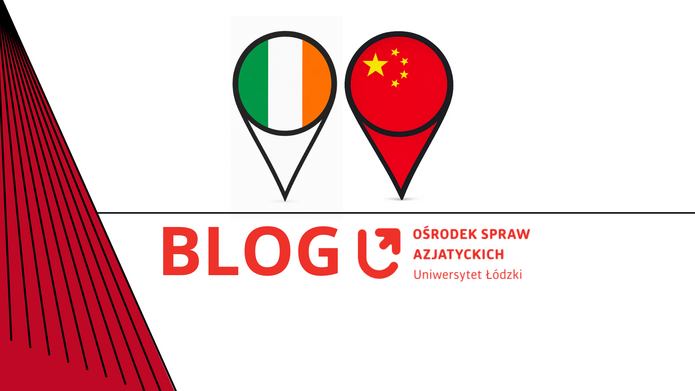 Logo blogu OSA UŁ Irlandia Chiny