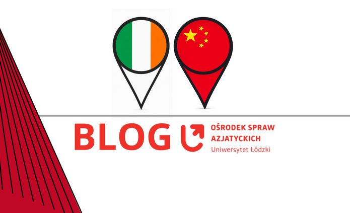 Logo blogu OSA UŁ Irlandia Chiny