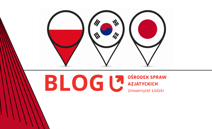 Logo blogu OSA UŁ Polska Korea Japonia