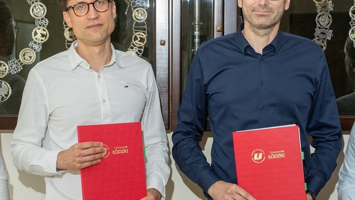 prof. Rafał Matera i prof. Piotr Krajewski