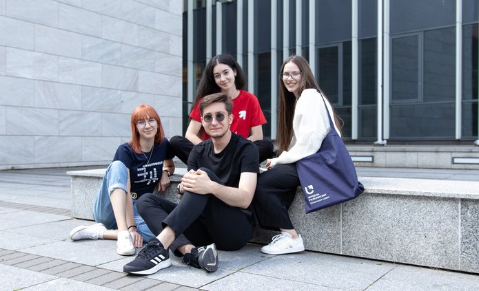 grupa studentów