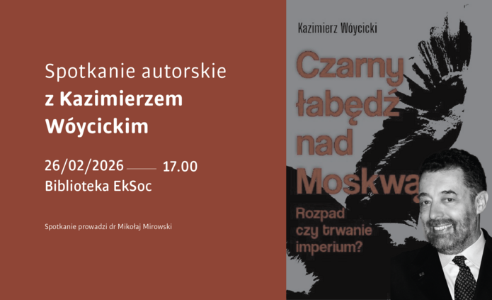 Okładka książki wraz ze zdjęciem autora, na okładce skrzydło czarnego łabędzia
