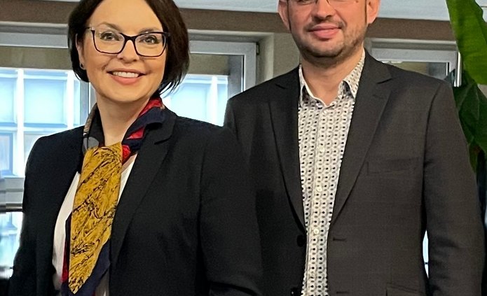 prof. Janicka i prof. Sajnóg