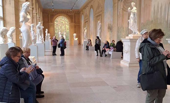 Wystawa w Oranżerii w Łazienkach