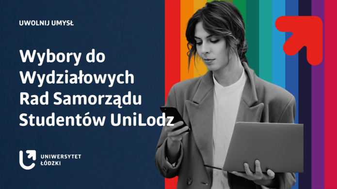 Zdjęcie kobiety trzymającej laptop oraz telefon, obok tytuł artykułu