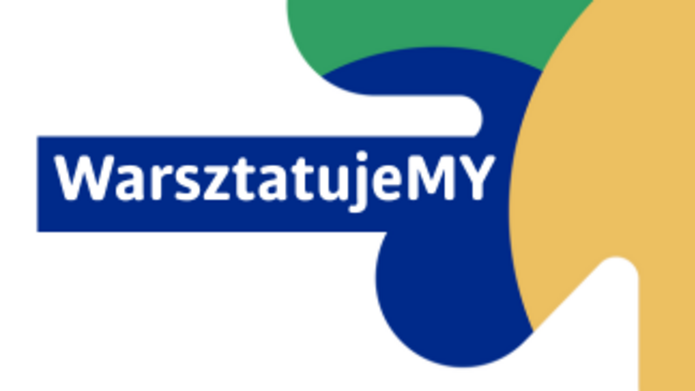 logotyp wydarzenia WarsztatujeMy