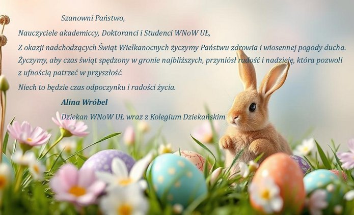 Życzenia Wielkanocne 2026