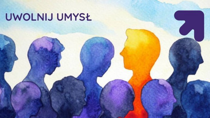 sylwetki ludzi w kolorze fioletowym