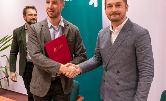 dr Sebastian Latocha oraz mgr Antoni Markiewicz