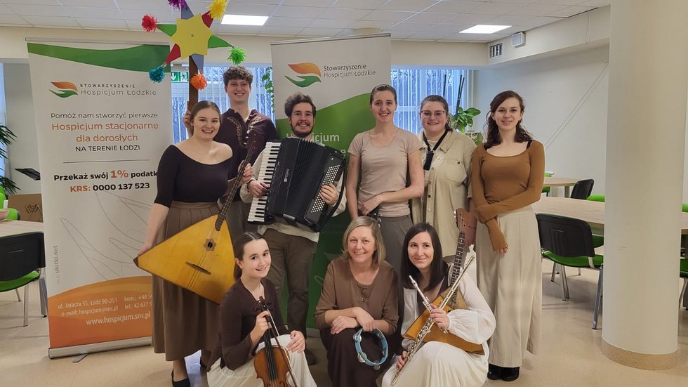 Zespół Bałałajki w Hospicjum Łódzkim