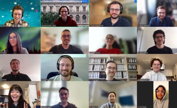 screenshot uczestników z Teams