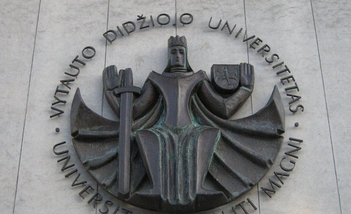 logo uniwersytetu w Kownie