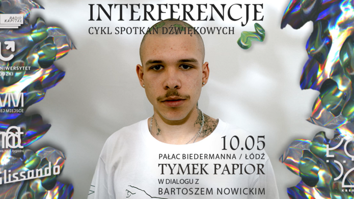 Plakat przedstawiający Tymka Papiora 