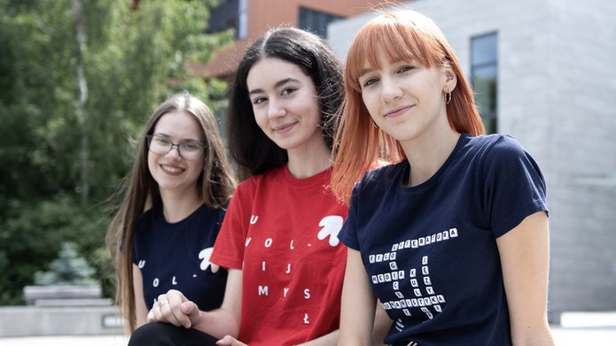 Studentki Wydziału Filologicznego