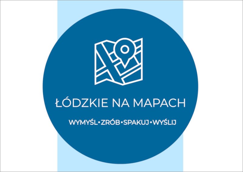 Łódzkie na mapach 2024 - logotyp konkursu