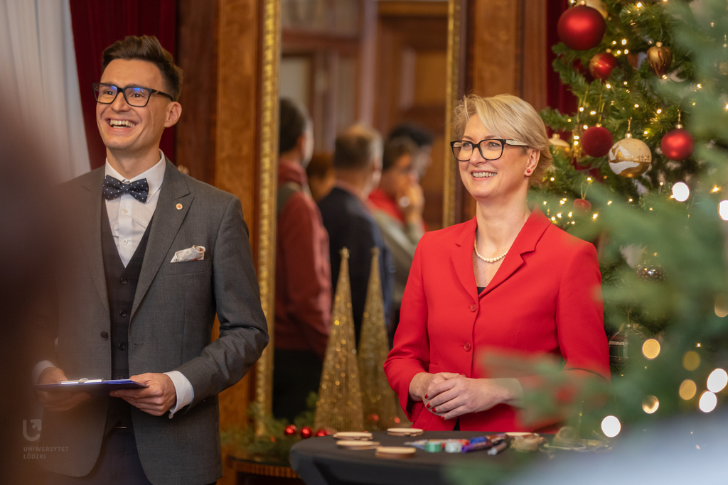 Świąteczne spotkanie z zagranicznymi naukowcami i doktorantami UŁ 