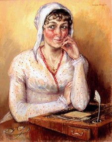 portret Jane Austen