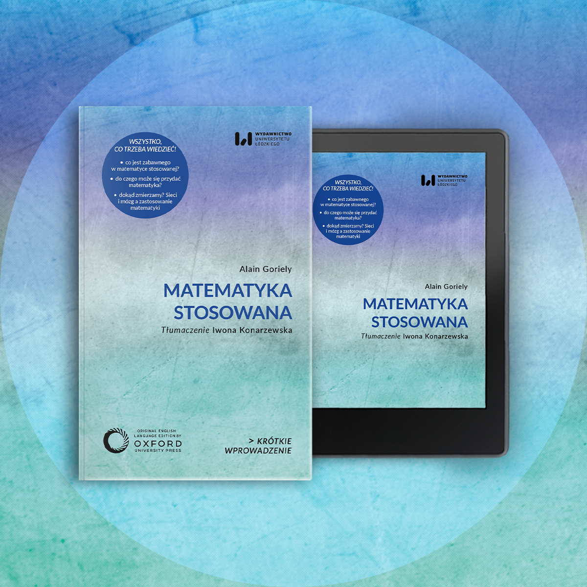 Grafika z okładką książki