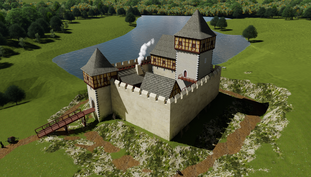 Małe zamki w Czechach