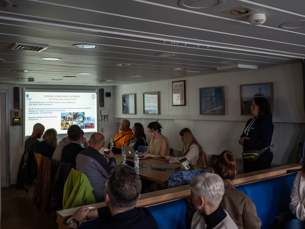 Rzecznicy prasowi uczelni KRUP podczas zjazdu w Sopocie