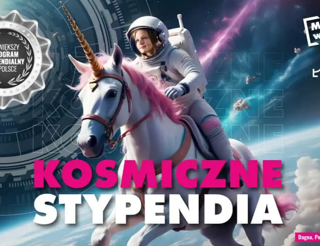 Banner programu Kosmiczne stypendia