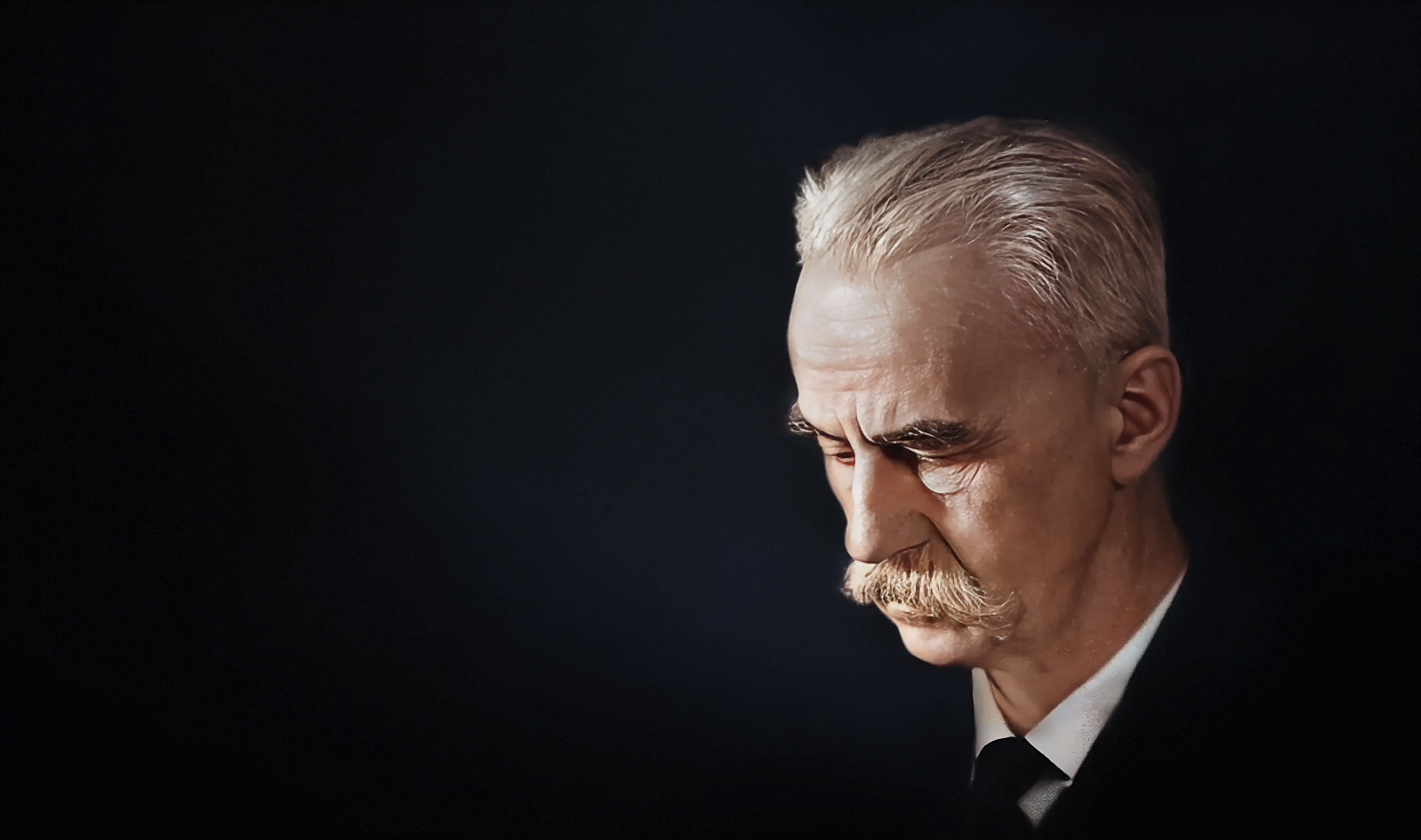 grafika twarz profesora 