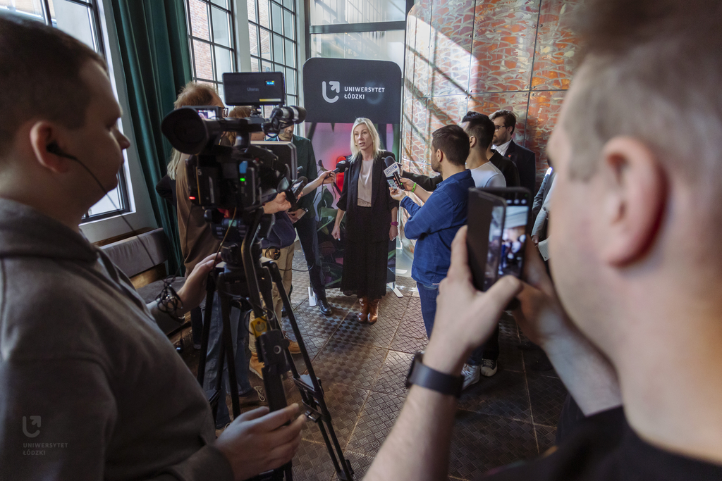 Honorata Pytloch-Ogieniewska podczas briefingu prasowego