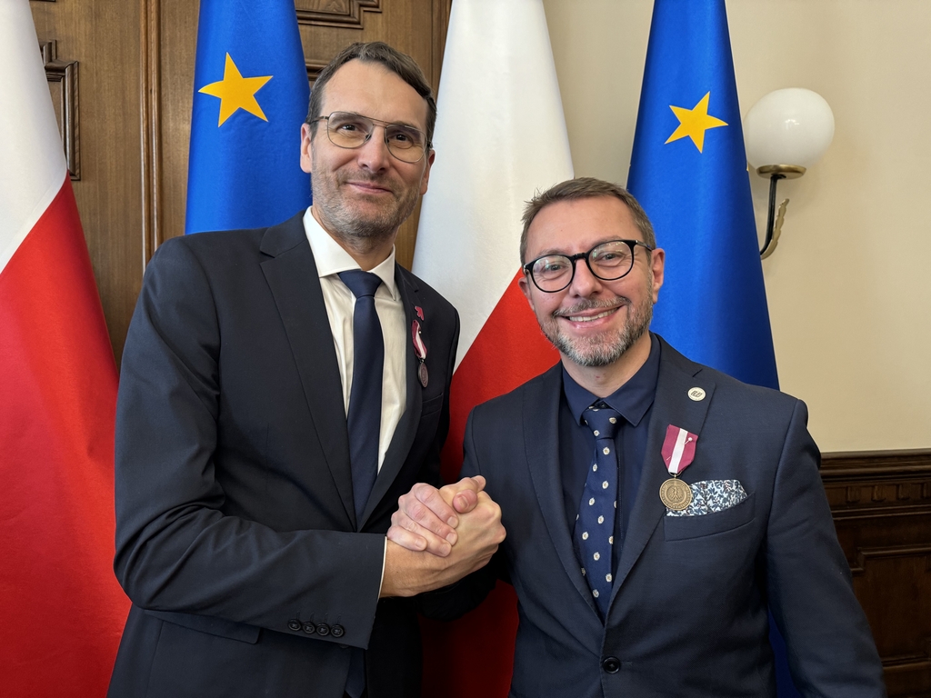 profesorowie Rafał Matera i Rafał Zarębski