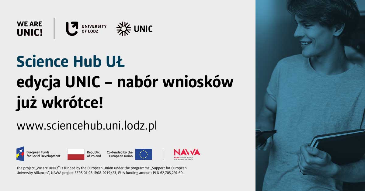 Zapowiedź nowej edycji Science Hub UŁ