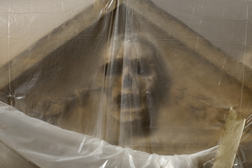 wystawa "Deadline" Tomasza Ferenca - zdjęcie czaszki 